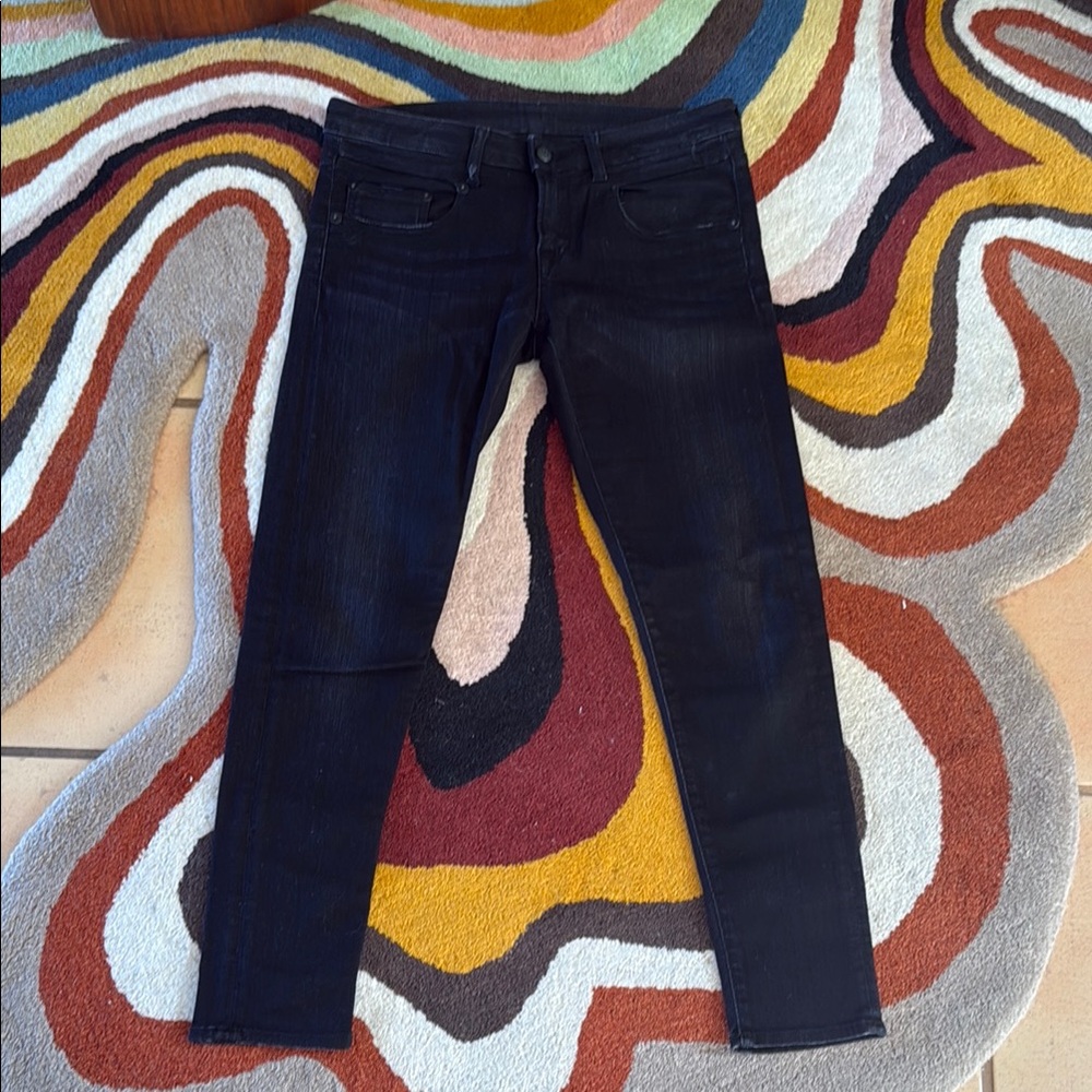 R13 Black Ankle & Cropped Jeans